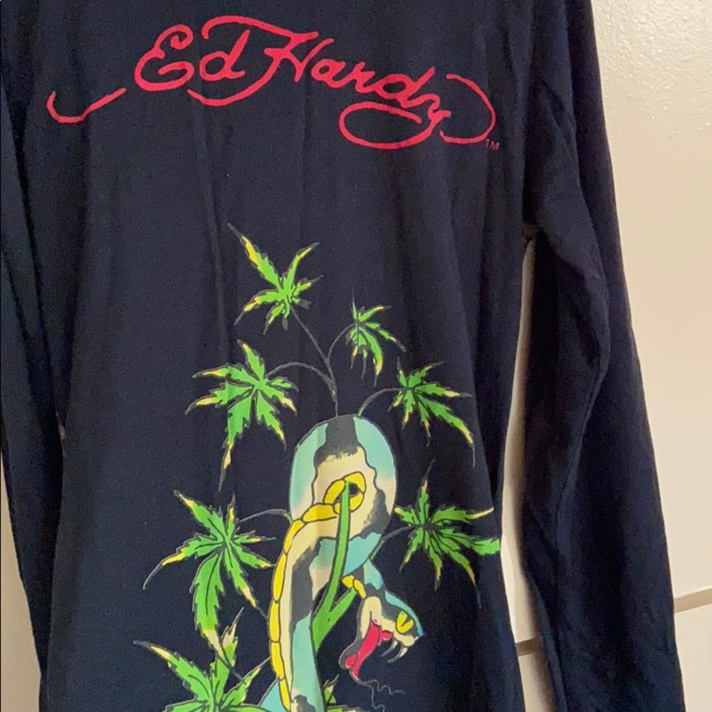 Ed Hardy blouse - Picture 5 of 6